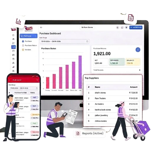 MyOfficeBook Purchase Dashboard